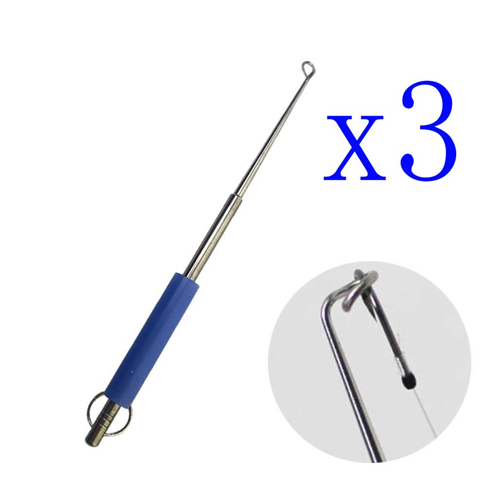 Fishing Equipment Warehouse - 3-Pack Stainless Steel Fish Hook Remover