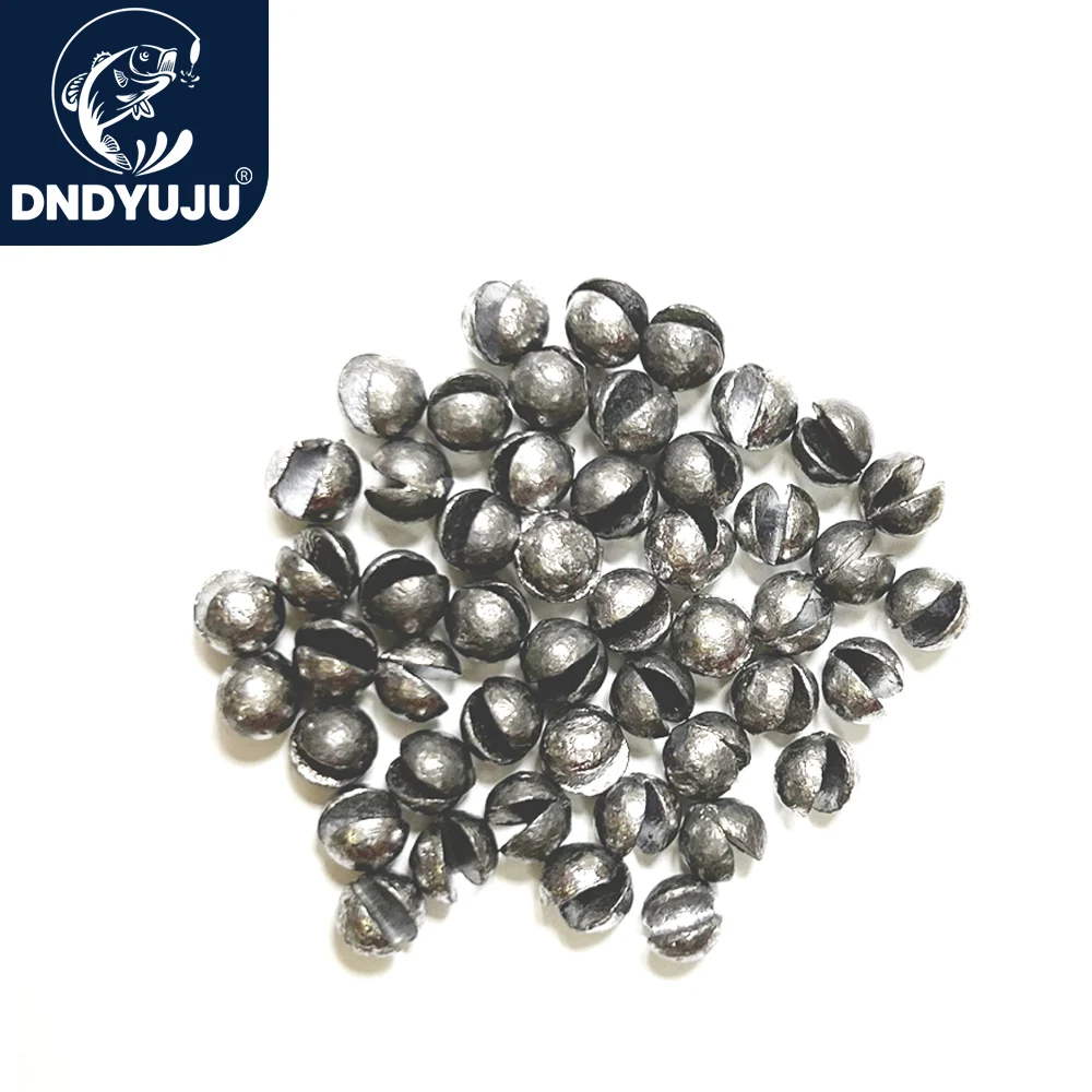 Fishing Equipment Tools - 100pcs Round Split Shot Fishing Weights