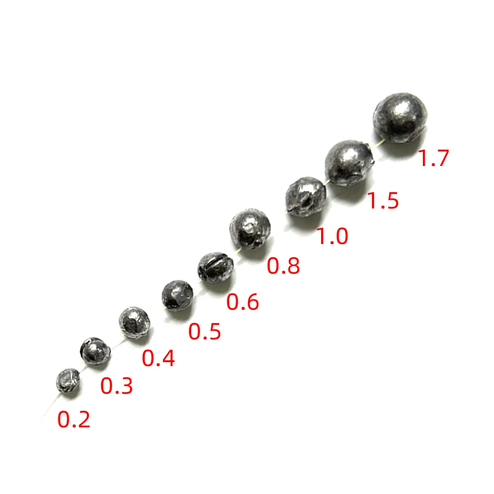 100pcs Round Split Shot Fishin - đánh giá và giá Fishing Equipment Tools