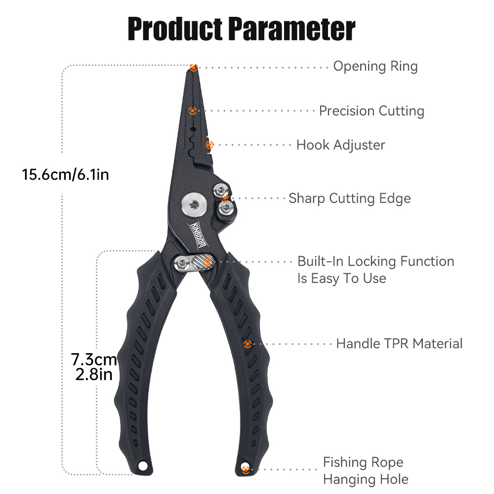 Kingdom Fishing Pliers Multifu - đánh giá và giá Fishing Equipment Tools