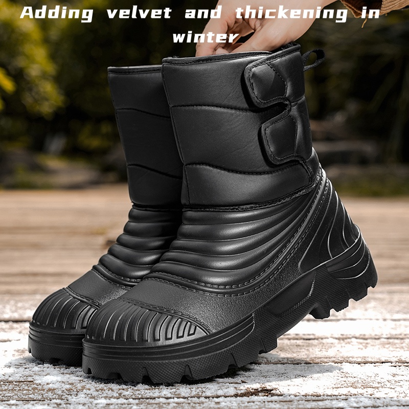 New men's winter snow boots th - đánh giá và giá Circle Hook Set