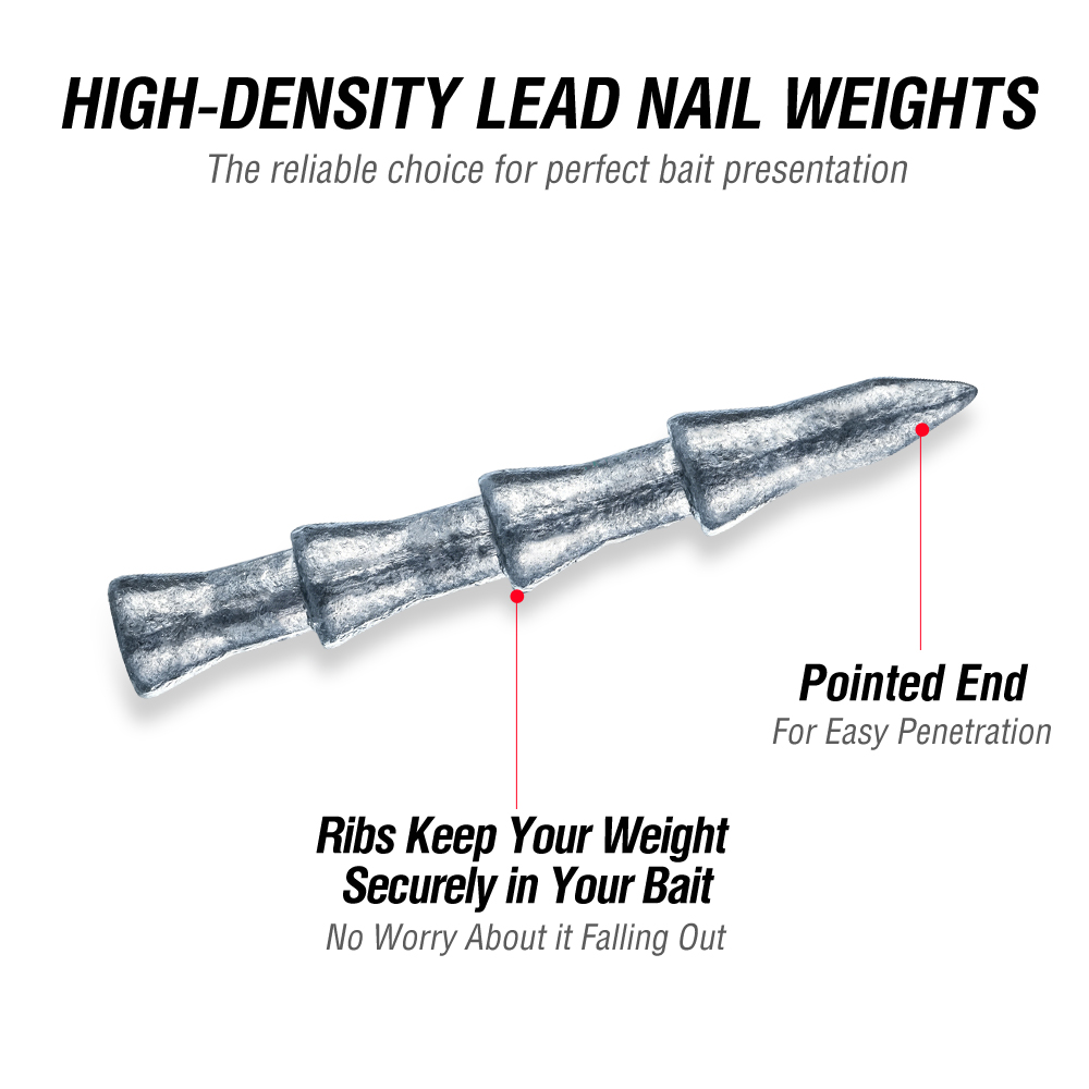 30Pcs Tungsten Nail Weights Hi - đánh giá và giá Fishing Quest