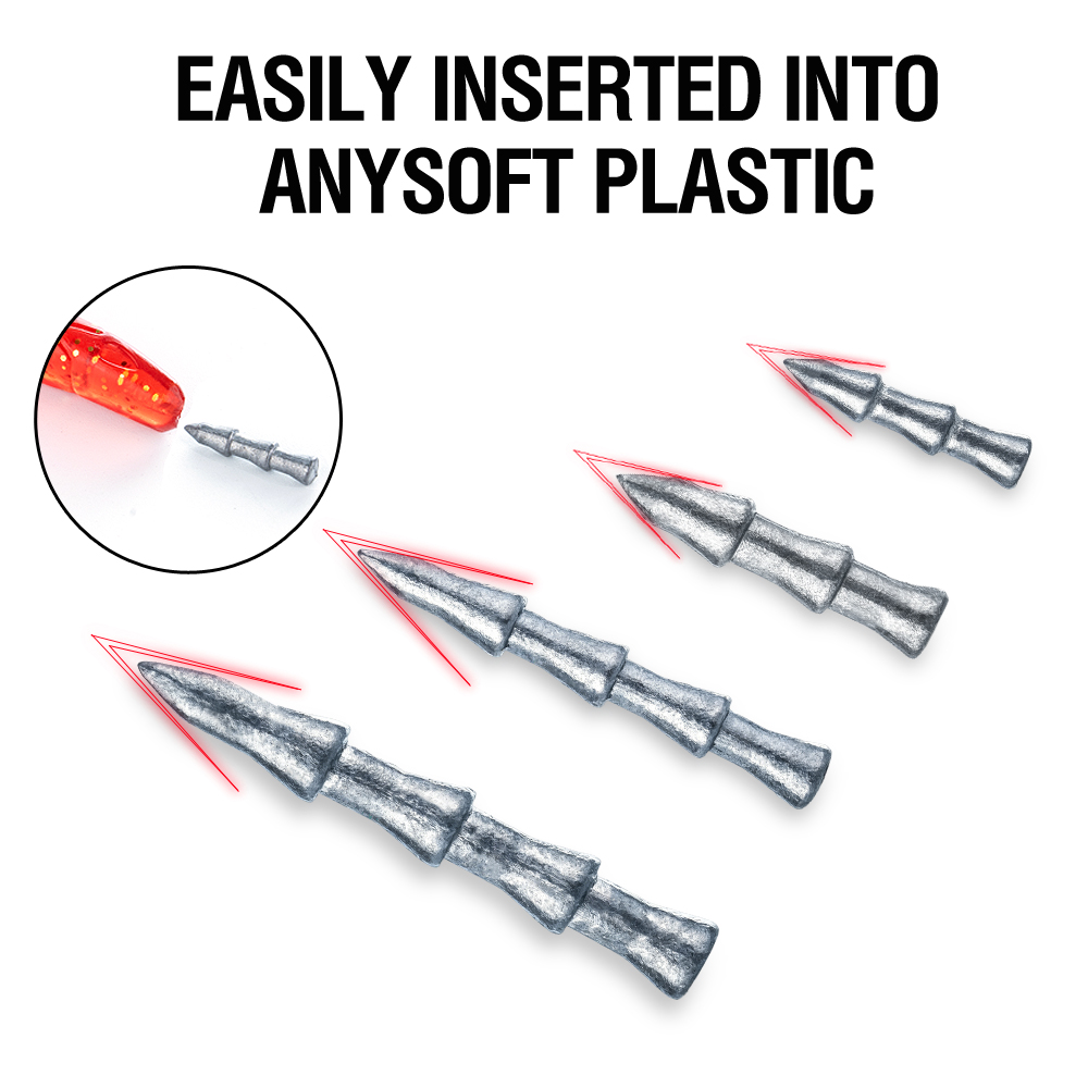30Pcs Tungsten Nail Weights Hi - đánh giá và giá Fishing Quest
