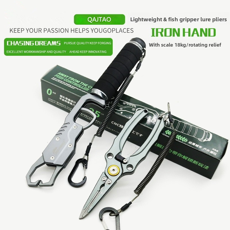 Lightweight Aluminum Fish Grip - đánh giá và giá Fishing Equipment Tools