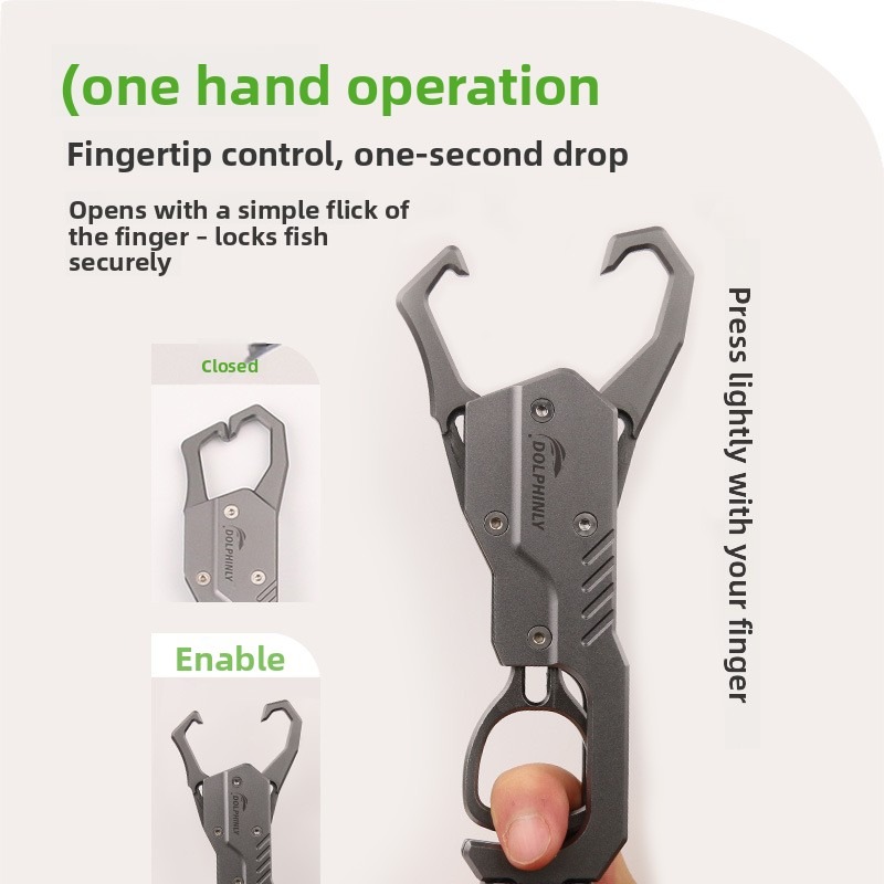 Lightweight Aluminum Fish Grip - đánh giá và giá Fishing Equipment Tools
