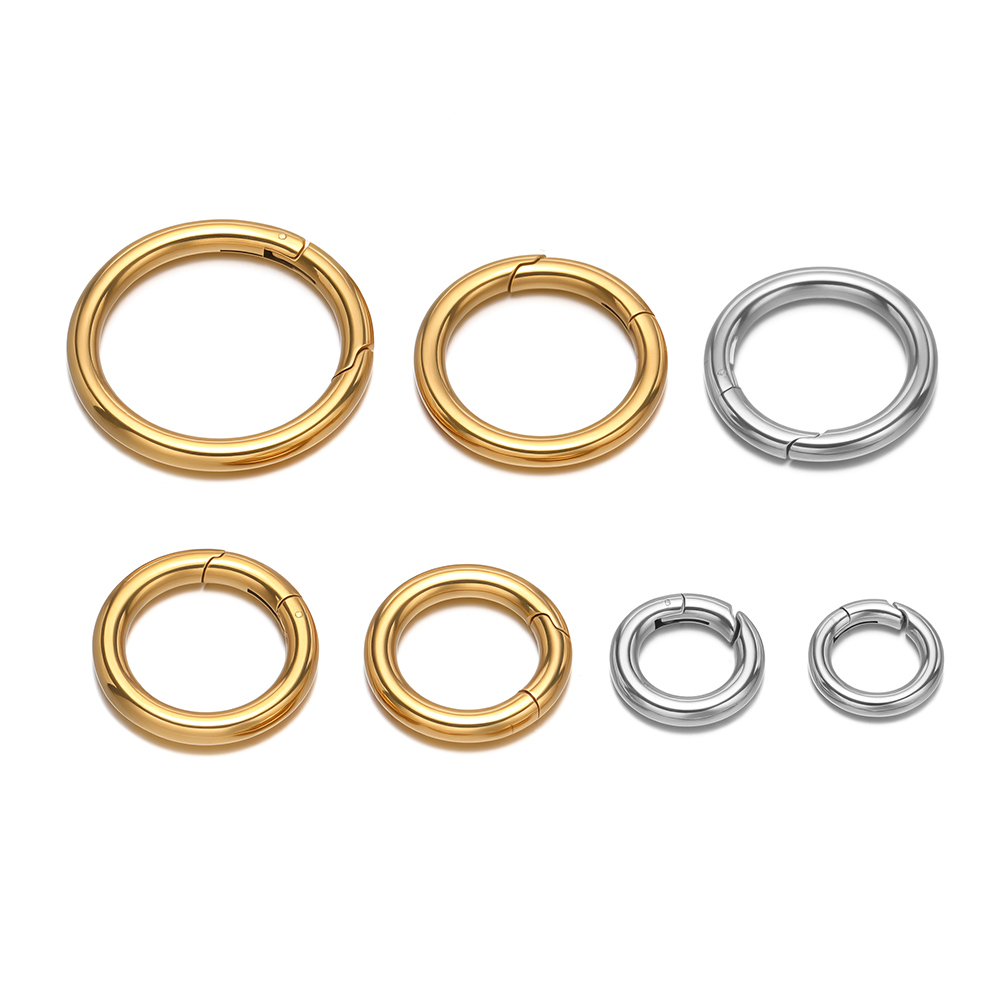 2Pcs/Lot Round Spring Clasps S - đánh giá và giá Circle Hook Set