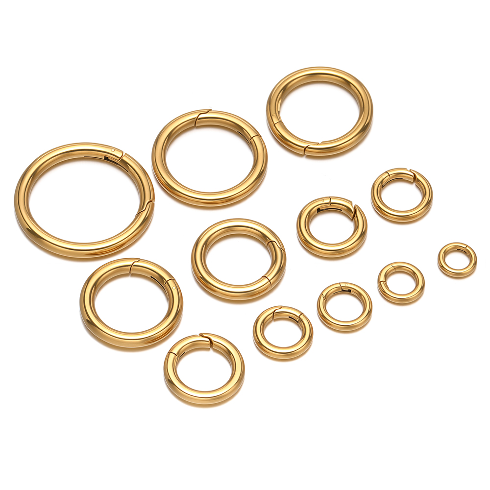 2Pcs/Lot Round Spring Clasps S - đánh giá và giá Circle Hook Set