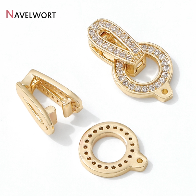 1/2/3Pcs 14K Gold Plated Round - đánh giá và giá Circle Hook Set