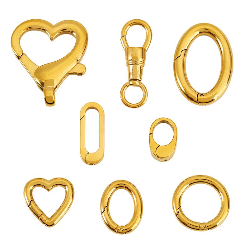 2pcs Stainless Steel Clasp Str - đánh giá và giá Circle Hook Set