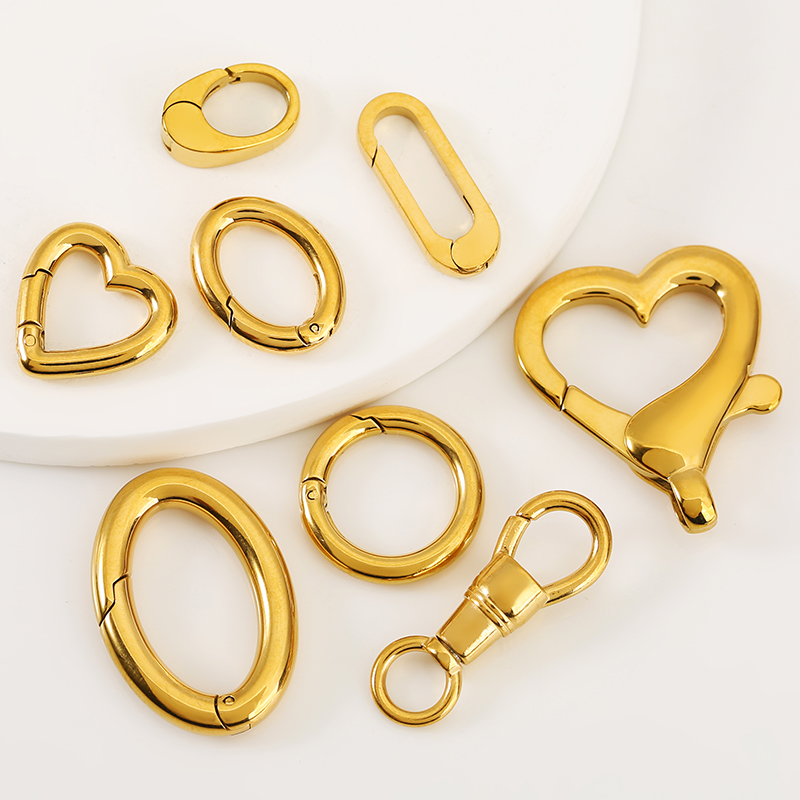 2pcs Stainless Steel Clasp Str - đánh giá và giá Circle Hook Set