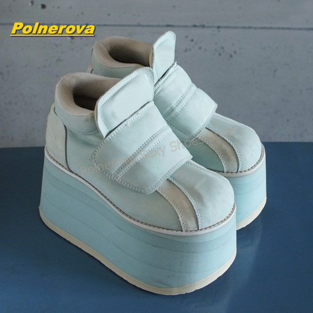 Gothic Punk Women Platform Ank - đánh giá và giá Circle Hook Set
