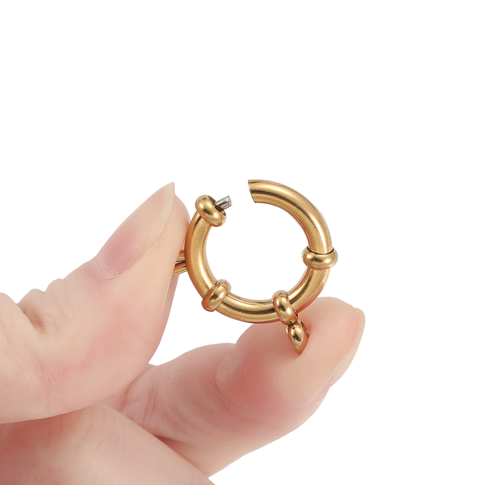 2pcs Stainless Steel Round Spr - đánh giá và giá Circle Hook Set